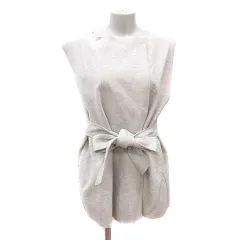 ミスティック mystic ベスト 前開き F ライトグレー /MN