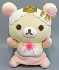 【中古】ぬいぐるみ コリラックマ スワンと金色の花 ばんざいぬいぐるみBIG 「リラックマ」
