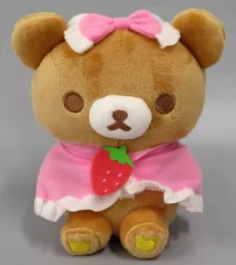 【中古】ぬいぐるみ チャイロイコグマ いちごでおめかしぬいぐるみ 「リラックマ」