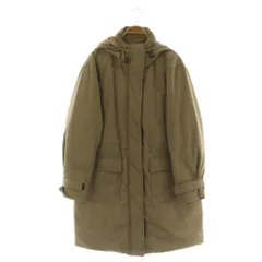 ビームスハート BEAMS HEART 中綿コート ロング フード ベージュ /MY ■OS ■ECC001