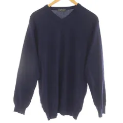 バーニーズニューヨーク BARNEYS NEW YORK  ニット セーター カシミヤ 52 ネイビー アパレル /DU ■ECD001のサムネイル