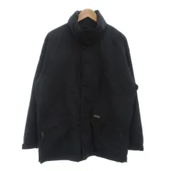 エーグル AIGLE ナイロンジャケット マウンテンパーカー M ジップアップ 裏地ボア 黒 ブラック /NU ■GY60