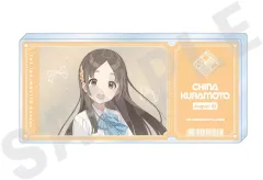 【新品】アクリルスタンド・アクリルパネル 倉本千奈 チケット風アクリルブロック 「学園アイドルマスター」