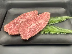 【最高級黒毛和牛/A5ランク】ミスジ　2枚セット　200g　ステーキ・焼肉に！のサムネイル