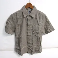 ギャップ 半袖シャツ トップス リネン コットン メンズ Sサイズ ベージュ GAP 【中古】のサムネイル