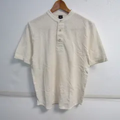 ギャップ 半袖Ｔシャツ トップス ヘンリーネック ワッフル 未使用品 メンズ Sサイズ ホワイト GAP