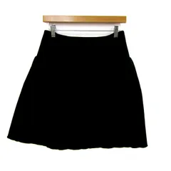 フォクシーニューヨーク スカート ボトムス フレア レディース 40サイズ ブラック FOXEY NEW YORK 【中古】