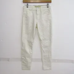 ジョーズジーンズ デニムパンツ ボトムス ストレッチ ジーンズ レディース W25サイズ ホワイト JOE'S JEANS 【中古】