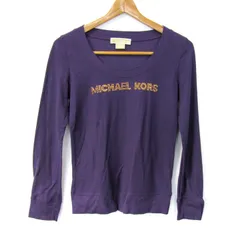 マイケルコース 長袖Ｔシャツ トップス ロゴT ロンT レディース Mサイズ パープル Michael Kors 【中古】のサムネイル
