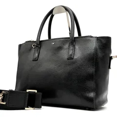 ANYA HINDMARCH アニヤハインドマーチ 2way Ebury イーブリー トートバッグ ショルダーバッグ レディース レザー 黒 正規品