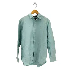 ラルフローレン RALPH LAUREN CLASSIC FIT ポニー刺繍 ボタンダウン レギュラーカラーシャツ メンズ  L