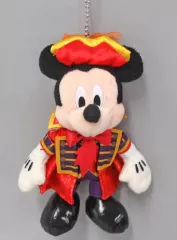【中古】ぬいぐるみ ミッキーマウス(ザ・ヴィランズ・ワールド) ぬいぐるみバッジ 「ディズニー・ハロウィーン2017」 東京ディズニーシー限定