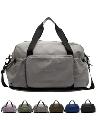 [グリーンパキラ] バッグ 大容量 ボストンバッグ 旅行バック キャリーオンバック 一泊二日 2泊3日 機内持ち込み 軽量 ナイロン 拡張 ジム 修学旅行 入院 男女兼用 ユニセックス 鞄 カバン 軽い 折りたたみ 灰色 (グレー) [グレー] [標準]