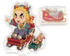【中古】アクリルスタンド・アクリルパネル 煉獄杏寿郎 「鬼滅の刃×ufotable Cafe×マチ★アソビCAFE クリスマス2025 ランダムアクリルスタンドB」