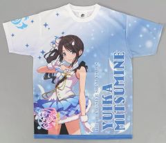 [중고] 의류 삼봉 결화 (2ndLIVE ver.) 공식 풀 그래픽 티셔츠 블루 M 사이즈 [THE IDOLM @ STER SHINY COLORS 2ndLIVE STEP INTO THE SUNSET SKY]