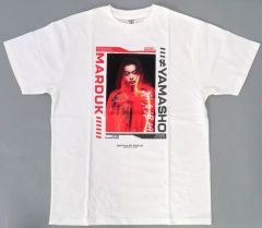 【中古】Tシャツ 山本彰吾/MARDUK(ROWDY SHOGUN ≠ THE RAMPAGE) フォトTシャツ ホワイト Lサイズ 「BATTLE OF TOKYO ～CODE OF Jr.EXILE～」 受注販売限定