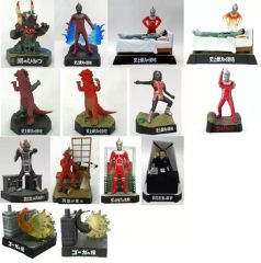 バンダイ「ウルトラ怪獣名鑑 ウルトラセブン、ウルトラマン編」23体