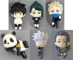 [중고] 트레이딩 피규어 전 6종 세트 [PUTITTO 극장판 주술회전 0] KITAN Capsule Toy Shop 한정