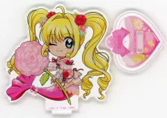 【中古】アクリルスタンド・アクリルパネル 七海るちあ ミニアクリルスタンド 「くじ引き堂 ぴちぴちピッチ マーメイドフラワー オンラインくじ」 B-1賞