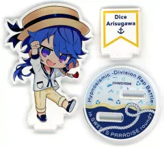 【中古】アクリルスタンド・アクリルパネル 有栖川帝統 「ヒプノシスマイク -Division Rap Battle- in SWEETS PARADISE round7 トレーディングアクリルスタンド」