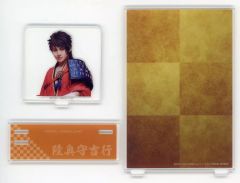 【中古】フォトフレーム・アルバム 田村心(陸奥守吉行) ポストカードスタンド 「DMMスクラッチ! ミュージカル『刀剣乱舞』 祝玖寿 乱舞音曲祭 スクラッチ」 D-8賞