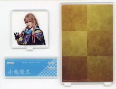 【中古】フォトフレーム・アルバム 長田光平(小竜景光) ポストカードスタンド 「DMMスクラッチ! ミュージカル『刀剣乱舞』 祝玖寿 乱舞音曲祭 スクラッチ」 D-21賞