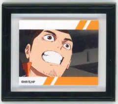 【中古】マグネット・磁石 東峰旭 「ハイキュー!! 夏祭りPOP UP SQUARE トレーディングフレームマグネット(ゴミ捨て場の決戦)」