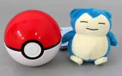 【中古】ぬいぐるみマスコット・ぬいぐるみバッジ カビゴン 「ポケットモンスター ぬいぐるみバッジ in モンスターボールケース vol.1」 ポケモンセンター限定