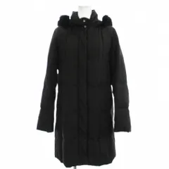 グレード GRADE ダウンコート ９ 黒 ブラック ファー襟 /GG ECD001