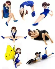 【中古】トレーディングフィギュア 全7種セット 「コップのフチ子4 ネイビー」