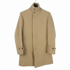 ジュンハシモト junhashimoto STAND COLLAR COAT スタンドカラーコート ウールコート 2 ベージュ 1011920014