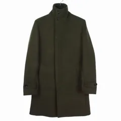 ジュンハシモト junhashimoto STAND COLLAR COAT スタンドカラーコート ウールコート 2 オリーブ 1012020009