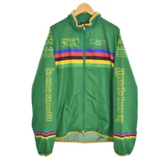 ルコックスポルティフ le coq sportif ジップアップ ジャケット ブルゾン L 緑 グリーン ■ECD001