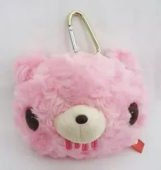 中古】財布・パスケース(キャラクター) テディピンク 顔グル～ミ～パス