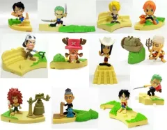 【中古】食玩 トレーディングフィギュア 全12種セット 「ワンピース チョコスナック 黄金都市コレクション」