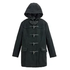 新品 [オリーブデオリーブスクール]シンプルダッフルコート 1J90007-08-LL