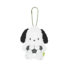 【中古】ぬいぐるみマスコット・ぬいぐるみバッジ ポチャッコ(サッカー) ぬいぐるみマスコット 「サンリオキャラクターズ」