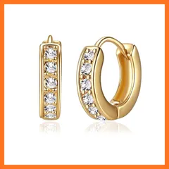 【新品】 alisashelly ピアス レディース フープ リング 男女兼用 サージカルステンレス ジルコニア 金属アレルギー対応 つけっぱなし用ピアス 可愛い ステンレス セカンド 小さめ ピンクゴールド シルバー ゴールド 錆びない 人気 ファッション 