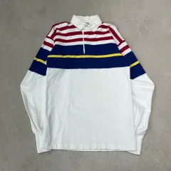 エルエルビーン ストライプ ラグビーシャツ s10042