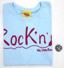 [중고] T 셔츠 (캐릭터) 타다 리 의나 아이돌 마스터 신데렐라 걸즈 × SUPER LOVERS T 셔츠 라이트 블루 프리 사이즈 [아이돌 마스터 신데렐라 걸즈] 아이돌 마스터 공식 숍 상품