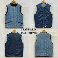 スタンダード カリフォルニア シンサレート インサレーション リバーシブル ノーカラー ジップアップ ベスト メンズ S ISItems【USED】【古着】【中古】50154694のサムネイル