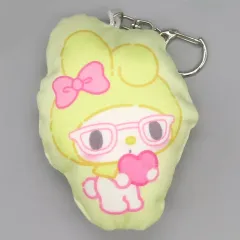 【中古】ぬいぐるみマスコット マイメロディ(イエロー) 50th クッションキーホルダー 「サンリオキャラクターズ」