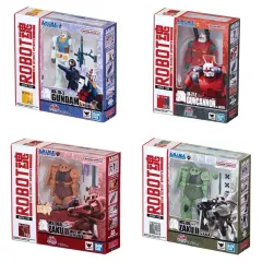 【中古】トレーディングフィギュア 全4種セット 「機動戦士ガンダム ROBOT魂 ミニチュアコレクション」