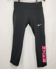 【216058】NIKE ナイキ  パンツ　ジャージ　dri-fit　ロゴプリント　L  ・ ブラック