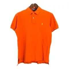 Polo by Ralph Lauren ポロ ラルフローレン ポロシャツ ワンポイントロゴ オレンジ (メンズ L) 中古 古着 R5561