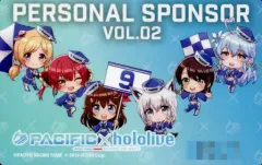 ホロライブ パシフィック個人スポンサーカード No.0001 ホロパシレーシング」第2期個人スポンサー募集開始
