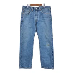 Levi's リーバイス 505 デニムパンツ ブルー (メンズ W34 L30) 中古 古着 R9378