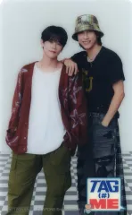 【中古】キャラカード 藤牧京介＆池崎理人(INI) クリアカード 「CD TAG ME」 LAPONE ONLINE SHOP 3形態セット購入特典