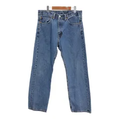 Levi's リーバイス 505 デニムパンツ ブルー (メンズ W34 L30) 中古 古着 R9480