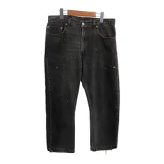 90年代 Levi's リーバイス 505 デニムパンツ ブラック (メンズ W34 L30) 中古 古着 S0918